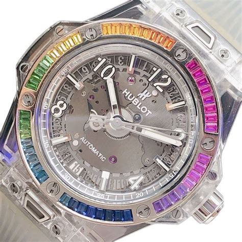 hublot rainbow sapphire price|hublot sapphire crystal.